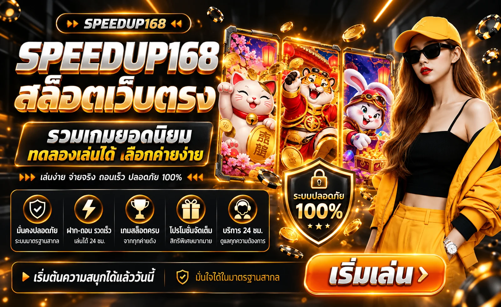 SPEEDUP168 สล็อตเว็บตรงรวมเกมยอดนิยม